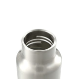 Klean Kanteen Eco Insulated Classic 20oz - Loop Cap — Silver (SL) — blank right angle — 8