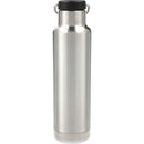 Klean Kanteen Eco Insulated Classic 20oz - Loop Cap — Silver (SL) — blank front view