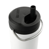 Klean Kanteen Eco TKWide 20oz - Twist Cap — White (WH) — blank right angle — 8