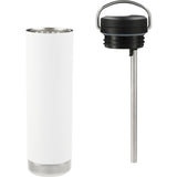 Klean Kanteen Eco TKWide 20oz - Twist Cap — White (WH) — blank front view — 4