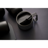 Klean Kanteen Eco Rise 14oz Mug — Asphalt (ASPT) — blank product view — 12