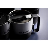 Klean Kanteen Eco Rise 14oz Mug — Asphalt (ASPT) — blank product view — 11