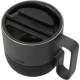 Klean Kanteen Eco Rise 14oz Mug — Asphalt (ASPT) — blank left angle — 6