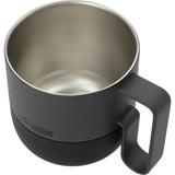 Klean Kanteen Eco Rise 14oz Mug — Asphalt (ASPT) — blank left angle — 5