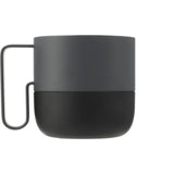 Klean Kanteen Eco Rise 14oz Mug — Asphalt (ASPT) — blank back view — 4