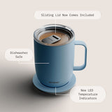 Ember Mug 3 - 14 oz — Salt Blue — blank product view — 32