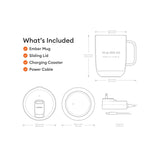 Ember Mug 3 - 14 oz — Sand — blank product view — 19