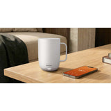 Ember Mug 3 - 14 oz — White (WH) — blank product view — 6