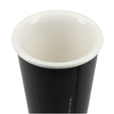 I'm not a paper cup ceramic tumbler 10oz — Black (BK) — blank product view — 4