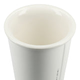I'm not a paper cup ceramic tumbler 10oz — White (WH) — blank product view — 12
