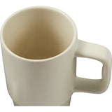 Camden 13 oz Ceramic Mug with Lid — Tan (TN) — blank detail view — 14