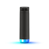 HidrateSpark PRO 2 – 21 oz Smart Bottle with Chug Lid — Black (BK) — blank front view — 15
