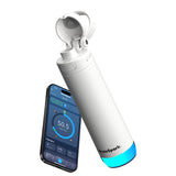 HidrateSpark PRO 2 – 21 oz Smart Bottle with Chug Lid — White (WH) — blank detail view — 10