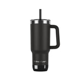 HidrateSpark PRO 2 – 30 oz Smart Tumbler — Black (BK) — blank back view — 23