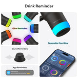 HidrateSpark PRO 2 – 30 oz Smart Tumbler — White (WH) — blank detail view — 6
