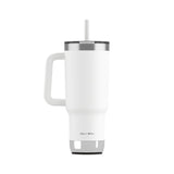 HidrateSpark PRO 2 – 30 oz Smart Tumbler — White (WH) — blank front view — 3