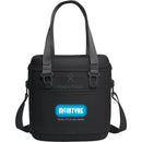 Hydro Flask® 10L Carryout™ Soft Cooler — Black (BK) — decorated front view