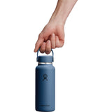 Hydro Flask® 13.5 oz Micro Hydro Mini Bottle with Removable FlexClip™ — Harbor Blue — blank product view — 4