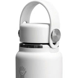 Hydro Flask® 13.5 oz Micro Hydro Mini Bottle with Removable FlexClip™ — White (WH) — blank product view — 23
