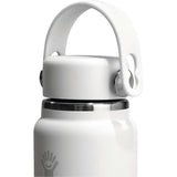 Hydro Flask® 13.5 oz Micro Hydro Mini Bottle with Removable FlexClip™ — White (WH) — blank product view — 22