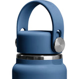 Hydro Flask® 6.7 oz Micro Hydro Mini Bottle with Removable FlexClip™ — Harbor Blue — blank detail view — 14