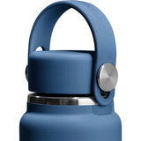 Hydro Flask® 6.7 oz Micro Hydro Mini Bottle with Removable FlexClip™ — Harbor Blue — blank detail view — 13