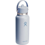 Hydro Flask® Wide Mouth With  Flex Straw Cap 32oz — Surf — blank product view — 6