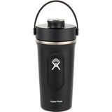 Hydro Flask® 24 oz Shaker Bottle — Black (BK) — blank front view — 4