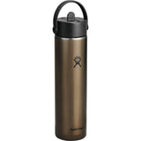 Hydro Flask® 24 oz Lightweight Flex Straw Bottle — Obsidian — blank right angle — 15