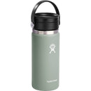 Hydro Flask® Wide Mouth 16 oz Bottle with Flex Sip Lid™ — Agave (AGVE) — blank right angle