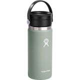 Hydro Flask® Wide Mouth 16 oz Bottle with Flex Sip Lid™ — Agave (AGVE) — blank right angle — 11