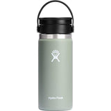 Hydro Flask® Wide Mouth 16 oz Bottle with Flex Sip Lid™ — Agave (AGVE) — blank back view — 10