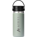 Hydro Flask® Wide Mouth 16 oz Bottle with Flex Sip Lid™ — Agave (AGVE) — decorated front view