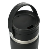 Hydro Flask® Wide Mouth With Flex Sip Lid™ 20oz — Black (BK) — blank right angle — 33