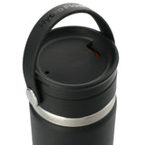 Hydro Flask® Wide Mouth With Flex Sip Lid™ 20oz — Black (BK) — blank right angle — 32