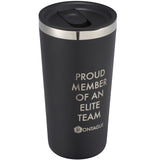 Hydro Flask® All Around™ Tumbler 20oz — Black (BK) — decorated right angle — 18