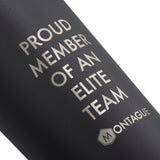 Hydro Flask® All Around™ Tumbler 20oz — Black (BK) — decorated product view — 17