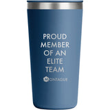 Hydro Flask® All Around™ Tumbler 20oz — Harbor Blue — decorated product view — 10