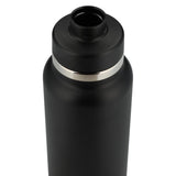 Hydro Flask® Wide Mouth 32oz Bottle with Flex Chug Cap — Black (BK) — blank product view — 13