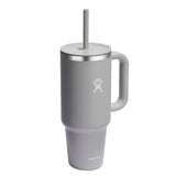 Hydro Flask® All Around™ Travel Tumbler 40oz with Straw — Birch (BI) — blank right angle — 27