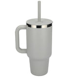 Hydro Flask® All Around™ Travel Tumbler 40oz with Straw — Birch (BI) — blank front view — 22