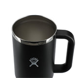 Hydro Flask® All Around™ Travel Tumbler 40oz with Straw — Black (BK) — blank product view — 6
