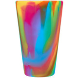 Silipint Original Silicone Pint Glass 16oz — TIE-DYE (TIDY) — blank right angle — 13