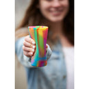 Silipint Original Silicone Pint Glass 16oz — TIE-DYE (TIDY) — blank product view