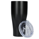 Victor Recycled Vacuum Insulated Tumbler 20oz — Black (BK) — blank front view — 40