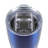Victor Recycled Vacuum Insulated Tumbler 20oz — Blue (BL) — blank front view — 30