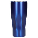 Victor Recycled Vacuum Insulated Tumbler 20oz — Blue (BL) — blank front view — 33