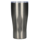 Victor Recycled Vacuum Insulated Tumbler 20oz — Graphite (GA) — blank front view — 25