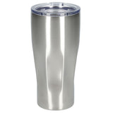 Victor Recycled Vacuum Insulated Tumbler 20oz — Silver (SL) — blank front view — 16