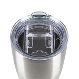 Victor Recycled Vacuum Insulated Tumbler 20oz — Silver (SL) — blank front view — 14